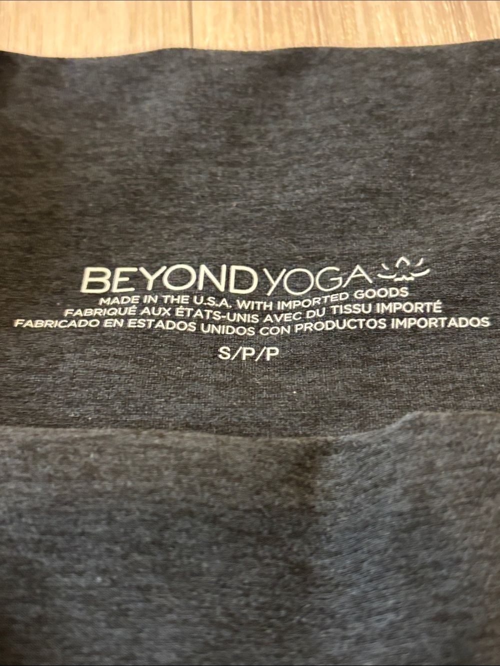 Beyond Yoga Spacedye MIDI Jogger in Darkest Night Heathered Black - Picture 7 of 11